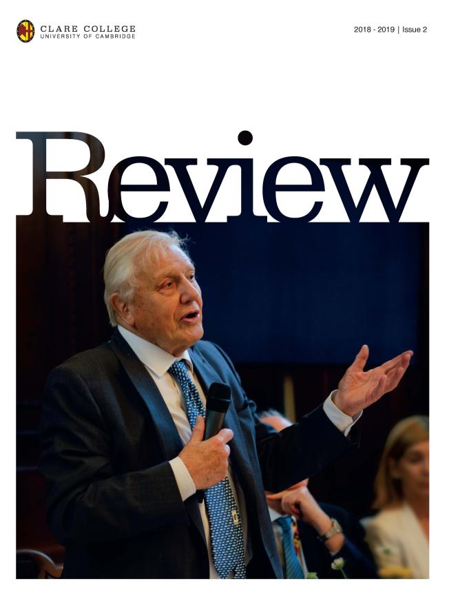Cover of Clare Review Issue 2