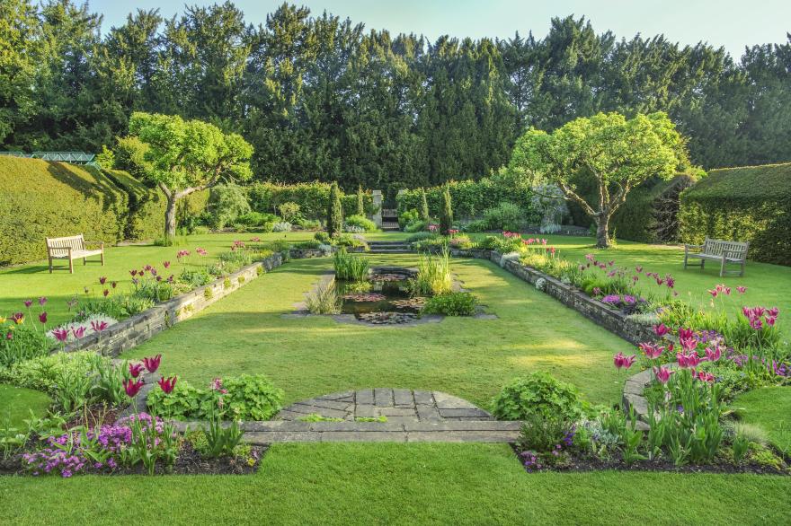 Sunken Garden by Howard Rice