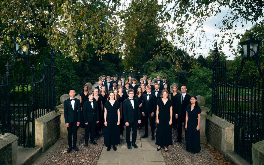 Clare Choir on Clare Bridge ((c) Andrew Staples) Clare Choir on Clare Bridge